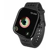 „Decoded“ silikoninis „Ares O“ dirželis, skirtas „Apple Watch 40/41/42 mm“ – juodas