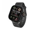 „Decoded Silicone Ares O Band“ – silikoninis dirželis, skirtas „Apple Watch 44/46/49 mm“ (juodas)