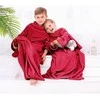 DecoKing Vaikiška raudona antklodė 90 x 105 cm LazyKids