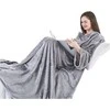 Pledas DecoKing Lazy, pilkas, 170 cm x 200 cm