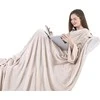 Pledas DecoKing Lazy, smėlio, 150 cm x 180 cm