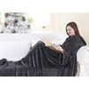 Pledas DecoKing Lazy, pilkas, 150 cm x 180 cm