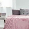 DecoKing Antklodė pudrinės rožinės spalvos 200 x 220 cm