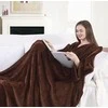Pledas DecoKing Lazy, rudas, 170 cm x 200 cm