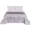 Dvipusė lovatiesė DecoKing ALHAMBRA 170x210 cm, pilkos/baltos spalvos