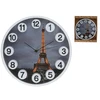 Sienas pulkstenis “Eiffel” ar 3D cipariem 30 x 30 x 4 5 cm DECORLIFE ()