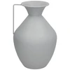 Vaza, pilkas metalas, 15.5D x 36 x 24 cm, DECORLIFE