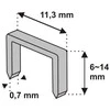 Dedra Metaliniai segtukai Nr53 8mm