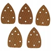 Dedra Papier Delta antikorozinis švitrinis popierius #180, 140x140x80mm, su lipnia juosta, 5 vnt. rinkinys