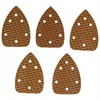 Dedra Papier Delta antikorozinis švitrinis popierius #80, 140x140x80mm, su lipnia juosta, 5 vnt. rinkinys
