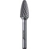 Dedra Apvaliai smailus frezos galas f12x25mm, kotas 6mm