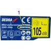 Dedra Smūginis adapteris 1/2'' - 8mm (dantytas)
