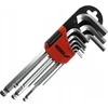 Dedra eiakampiai raktai rutulys ilgi 1510mm rinkinys 9vnt CRV