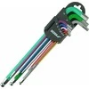 Dedra eiabriauniai raktai rutulys extrailgi 1510mm rinkinys 9vnt S2