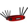 Dedra Torx raktai T9T40 rinkinys 8vnt CRV juodos spalvos