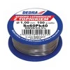 Dedra LYDMETALIS su fliusu 10mm 100g 60SN Pb40Sn60