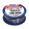 Dedra LYDMETALIS su fliusu 20mm 100g 40SN Pb60Sn40