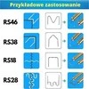 Dedra Zgrzewarka Plastiko suvirinimo aparatas 4V, 550°C