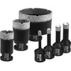 Dedra Deimantiniu karuneliu rinkinys 681012283568mm gratu vediokliai