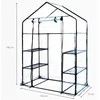Dedra Sodo šiltnamis 143x73x195cm, pagamintas iš PVC