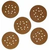 Dedra Tarczki Šlifavimo diskai be užsikimšimo, 225 mm, #320, su lipnia juosta, 5 vnt. rinkinys