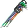 Dedra Torx raktai extra ilgi spalvaT10T50 rinkinys 9vnt S2