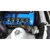 K64 GT35 turbina sumontuota automobilio variklio skyriuje