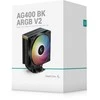 „Deepcool“ procesoriaus aušintuvas | AG400 BK ARGB | „Intel“, AMD