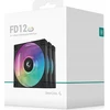 Deepcool | Našumas 120 mm ventiliatorius, 3 pakuotės | R-FD12-BKAPN3-G ARGB-3 IN 1
