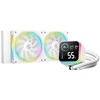 DeepCool LQ240 Baltas Processor Liquid cooling kit 12 cm 1 pc(s)