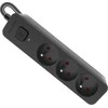 Galios juosta Defender SFS 3 lizdai 1,5 m juodos (99456)