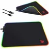 Defender padas Defender žaidimų kilimėlis Juodas L LIGHT 350x300x4mm RGB LED apšvietimas