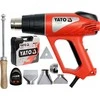 YATO techninis fenas 70~550°C 2000W LED Z AKSESORIAMI 82292
