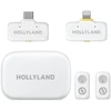 Mikrofonas Hollyland Lark A1 Combo balta