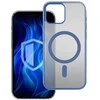 Dėklas 3MK Frosty MagCase skirtas Apple iPhone 17 mėlynos spalvos