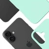 Dėklas 3MK Hardy MagSilicone do Apple iPhone 16 Plus jūros spalvos
