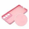 Dėklas 4Kom Oem CLEAR CASE 2 mm BLINK skirtas Samsung Galaxy S25 rožinės spalvos