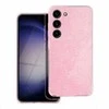 Dėklas 4Kom Oem CLEAR CASE 2 mm BLINK skirtas Samsung Galaxy S25 rožinės spalvos