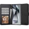 Tech-Protect Wallet Samsung Galaxy S25 Ultra – dėklas telefonui juodos spalvos