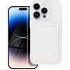 Forcell OEM dėklas iPhone 14 PRO su kortelių dėklu, baltas