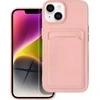 Forcell Rožinė CARD dėklas, skirtas IPHONE 14 rožinis