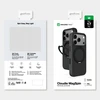 AmazingThing Cloudie Apple iPhone 17 Pro dėklas with Stand – juodos spalvos