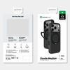 AmazingThing Cloudie Apple iPhone 17 Pro Max dėklas with Stand – juodos spalvos