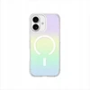AmazingThing Minimal Mag dėklas skirtas Apple iPhone 17 suderinamas su MagSafe rainbow – įvairiaspalvis