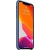 Apple silikoninis dėklas Apple iPhone 11 Pro Max MY122ZM/A LINEN Mėlynas
