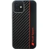 Audi Carbon Fiber Stripe Apple iPhone 11 / Xr 6.1" dėklas telefonui juodos spalvos AUS-TPUPCIP11-R8/D1-BK