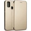 Beline Book Magnetic Samsung Galaxy M21 M215 dėklas telefonui aukso spalvos