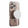 Crong Clear MAG Pro – dėklas iPhone 15 MagSafe (juodas)