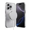 Crong Clear MAG Pro - dėklas Apple iPhone 16 Pro Max MagSafe skaidrus