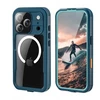 Crong Seal Cover vandeniui atsparus dėklas iPhone 17 Pro, jūrinis